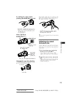 Предварительный просмотр 15 страницы Sony CDX-C910RDS Operating Instructions Manual