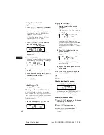 Предварительный просмотр 20 страницы Sony CDX-C910RDS Operating Instructions Manual