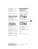 Предварительный просмотр 21 страницы Sony CDX-C910RDS Operating Instructions Manual