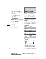 Предварительный просмотр 22 страницы Sony CDX-C910RDS Operating Instructions Manual