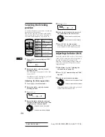 Предварительный просмотр 24 страницы Sony CDX-C910RDS Operating Instructions Manual