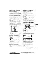 Предварительный просмотр 25 страницы Sony CDX-C910RDS Operating Instructions Manual