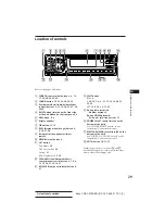 Предварительный просмотр 29 страницы Sony CDX-C910RDS Operating Instructions Manual