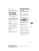 Предварительный просмотр 56 страницы Sony CDX-C910RDS Operating Instructions Manual