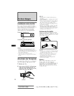 Предварительный просмотр 73 страницы Sony CDX-C910RDS Operating Instructions Manual