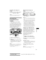 Предварительный просмотр 80 страницы Sony CDX-C910RDS Operating Instructions Manual