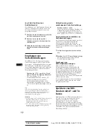 Предварительный просмотр 81 страницы Sony CDX-C910RDS Operating Instructions Manual