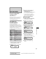 Предварительный просмотр 94 страницы Sony CDX-C910RDS Operating Instructions Manual