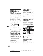 Предварительный просмотр 95 страницы Sony CDX-C910RDS Operating Instructions Manual