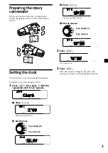 Предварительный просмотр 7 страницы Sony CDX-C9500 Operating Instructions Manual