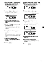 Предварительный просмотр 49 страницы Sony CDX-C9500 Operating Instructions Manual