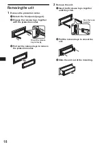 Preview for 18 page of Sony CDX-CA540X Manual