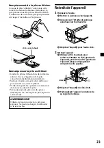 Предварительный просмотр 75 страницы Sony CDX-CA600 Operating Instructions Manual