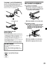 Предварительный просмотр 127 страницы Sony CDX-CA600 Operating Instructions Manual