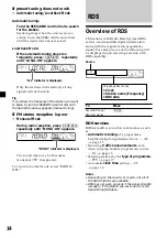 Preview for 14 page of Sony CDX-CA600X Operating Instructions Manual