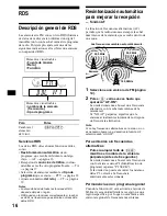 Предварительный просмотр 44 страницы Sony CDX-CA650 Operating Instructions Manual