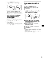 Предварительный просмотр 47 страницы Sony CDX-CA650 Operating Instructions Manual