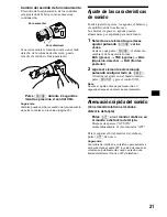 Предварительный просмотр 49 страницы Sony CDX-CA650 Operating Instructions Manual