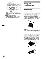 Предварительный просмотр 52 страницы Sony CDX-CA650 Operating Instructions Manual