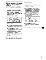 Предварительный просмотр 69 страницы Sony CDX-CA650 Operating Instructions Manual