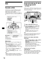 Предварительный просмотр 72 страницы Sony CDX-CA650 Operating Instructions Manual