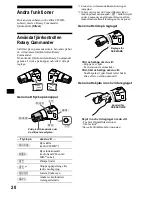 Предварительный просмотр 76 страницы Sony CDX-CA650 Operating Instructions Manual