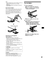 Предварительный просмотр 81 страницы Sony CDX-CA650 Operating Instructions Manual