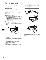 Предварительный просмотр 92 страницы Sony CDX-CA650 Operating Instructions Manual