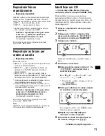 Предварительный просмотр 95 страницы Sony CDX-CA650 Operating Instructions Manual