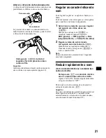 Предварительный просмотр 105 страницы Sony CDX-CA650 Operating Instructions Manual