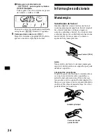 Предварительный просмотр 108 страницы Sony CDX-CA650 Operating Instructions Manual