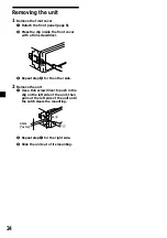 Предварительный просмотр 24 страницы Sony CDX-CA650FP Operating Instructions Manual