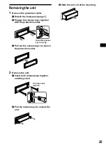 Предварительный просмотр 25 страницы Sony CDX-CA680X Operating Instructions Manual