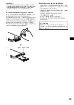 Предварительный просмотр 83 страницы Sony CDX-CA680X Operating Instructions Manual