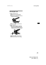 Preview for 25 page of Sony CDX-CA700 Operating Instructions Manual