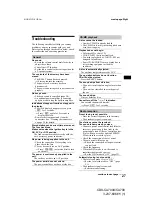 Preview for 27 page of Sony CDX-CA700 Operating Instructions Manual