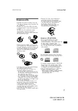 Preview for 35 page of Sony CDX-CA700 Operating Instructions Manual