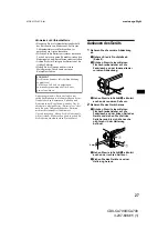 Preview for 55 page of Sony CDX-CA700 Operating Instructions Manual