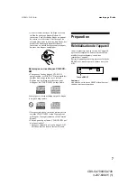 Preview for 65 page of Sony CDX-CA700 Operating Instructions Manual