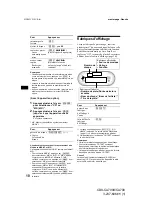 Preview for 68 page of Sony CDX-CA700 Operating Instructions Manual