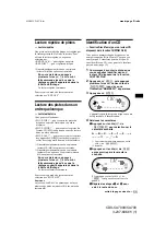 Preview for 69 page of Sony CDX-CA700 Operating Instructions Manual