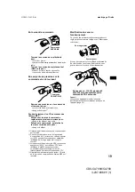 Preview for 77 page of Sony CDX-CA700 Operating Instructions Manual