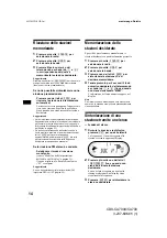 Preview for 102 page of Sony CDX-CA700 Operating Instructions Manual