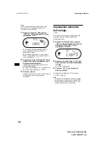 Preview for 106 page of Sony CDX-CA700 Operating Instructions Manual