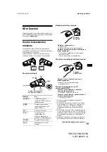 Preview for 107 page of Sony CDX-CA700 Operating Instructions Manual