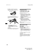 Preview for 108 page of Sony CDX-CA700 Operating Instructions Manual