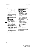 Preview for 112 page of Sony CDX-CA700 Operating Instructions Manual