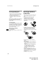 Preview for 124 page of Sony CDX-CA700 Operating Instructions Manual