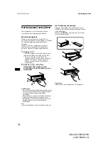 Preview for 126 page of Sony CDX-CA700 Operating Instructions Manual