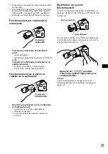 Preview for 43 page of Sony CDX-CA700X Installation/Connection Operating Instructions Manual